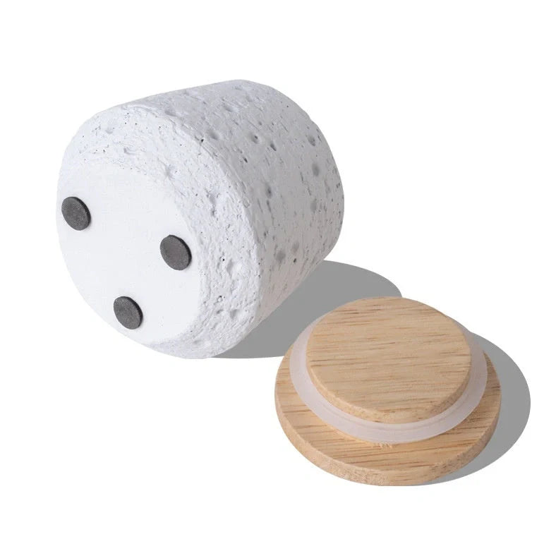 Handmade cement pet cinerary casket for teeth and hair keepsakes in six colours