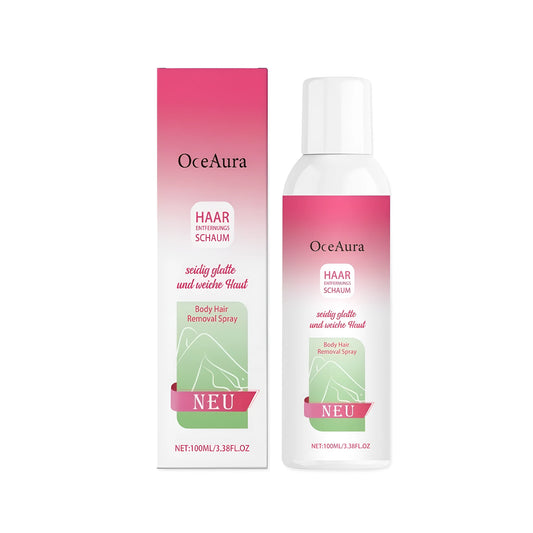 100ml body hair removal spray bottle with calcium thioacetate formula for legs and arms