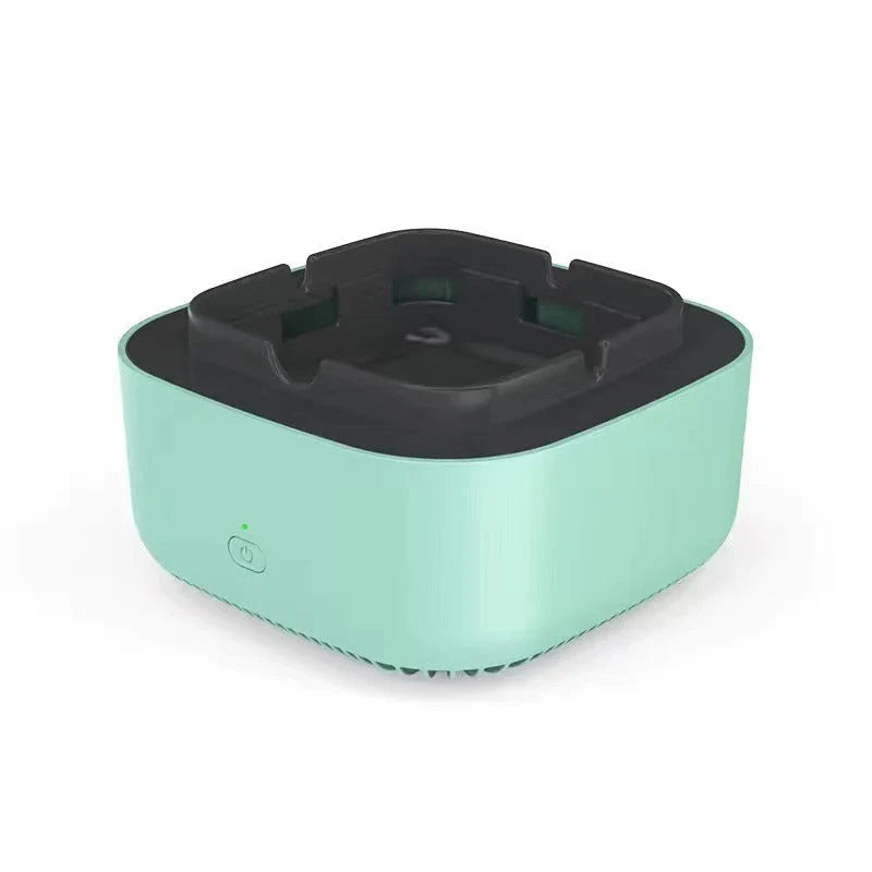 Compact and Powerful Smoke Eliminating Air Purifier Ashtray for Cars - Freshens Driving Experience with Negative Ion Technology