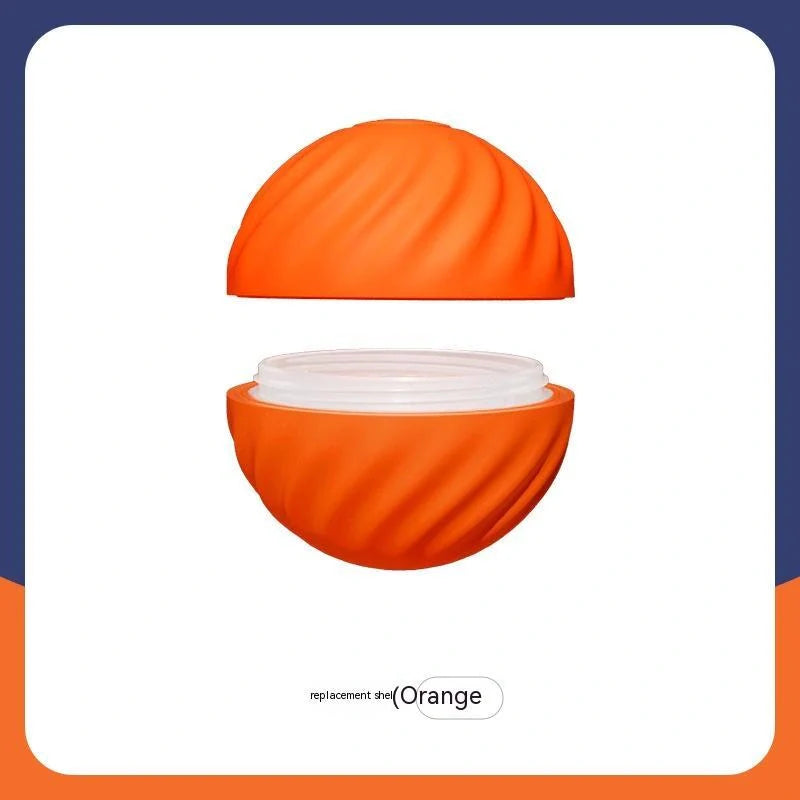 Durable rubber dog ball toys for aggressive chewers in bright colors