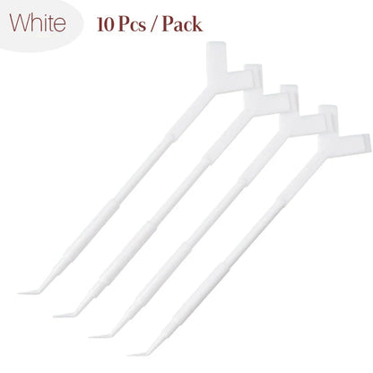 10 Pcs/Pack Y-Shaped Eyelash Picker for Professional Eyelash Extensions in various colors