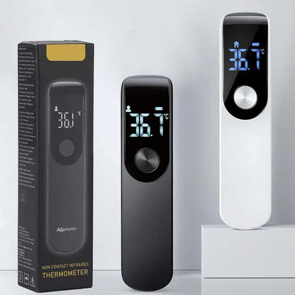 Non-contact infrared body temperature thermometer for all ages with large LCD display