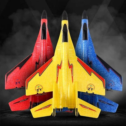 2.4G Outdoor RC Plane Toy with smart balance system, high-power battery, and durable EPP construction for outdoor adventures