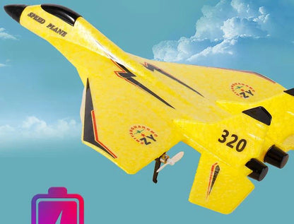 2.4G Outdoor RC Plane Toy with smart balance system, high-power battery, and durable EPP construction for outdoor adventures