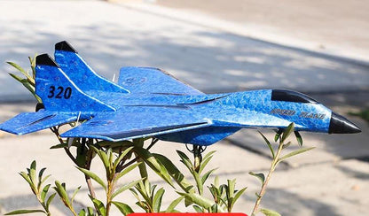 2.4G Outdoor RC Plane Toy with smart balance system, high-power battery, and durable EPP construction for outdoor adventures