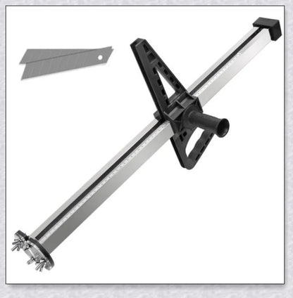 Twinblade - The Ultimate Drywall Cutting Tool with Adjustable Blades for Precise, Smooth Drywall Cuts