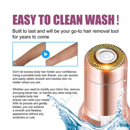 Portable Electric Hair Remover for Women - Deliver Painless, Efficient Facial Hair Removal on the Go
