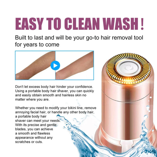 Portable Electric Hair Remover for Women - Deliver Painless, Efficient Facial Hair Removal on the Go