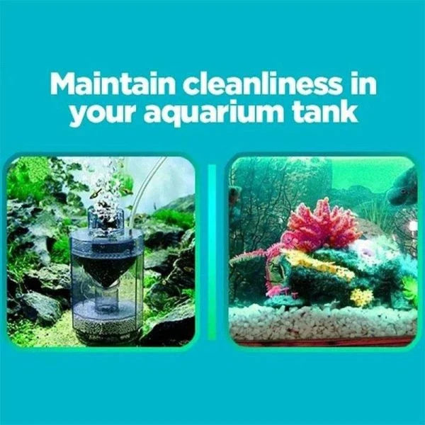 High-quality acrylic Fish Stool Suction Collector for effortless aquarium maintenance and a thriving aquatic ecosystem