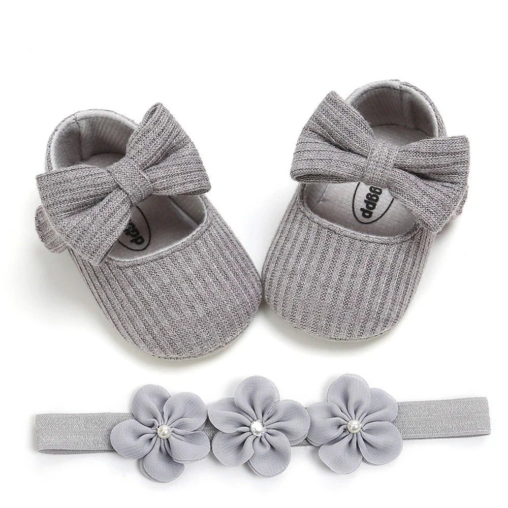 Adorable Baby Butterfly Toddler Shoes made with soft cotton and Velcro closure for easy wear