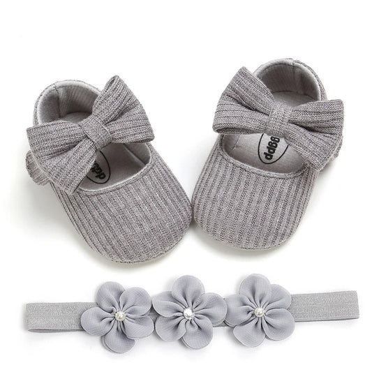 Adorable Baby Butterfly Toddler Shoes made with soft cotton and Velcro closure for easy wear