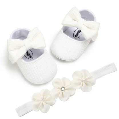 Adorable Baby Butterfly Toddler Shoes made with soft cotton and Velcro closure for easy wear