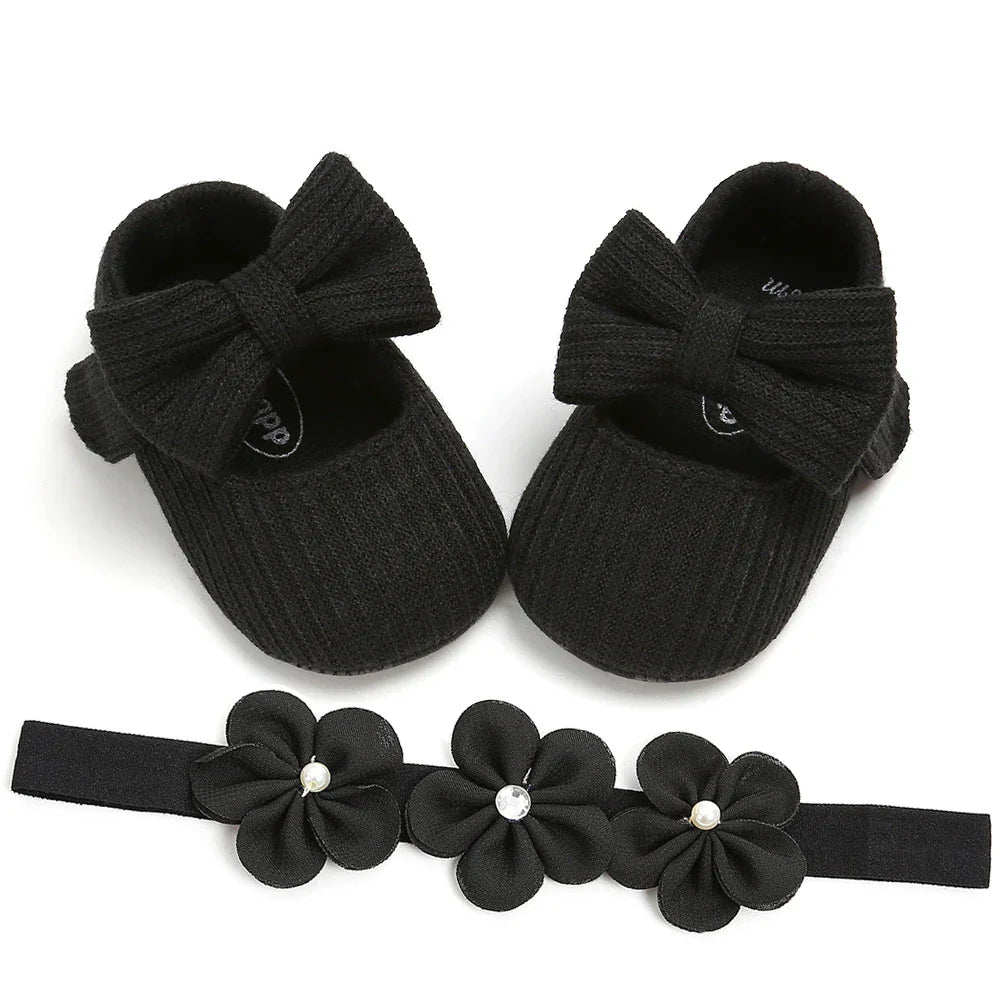 Adorable Baby Butterfly Toddler Shoes made with soft cotton and Velcro closure for easy wear