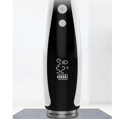 Constant Temperature Blackhead Cleaning Pore Beauty Instrument with three-speed heating and light therapy for deep pore cleansing and skin rejuvenation