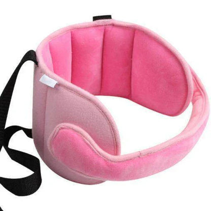 Joopzy Child Car Seat Head Support in gray, blue, and pink colors to keep your child's head safe and secure during car rides