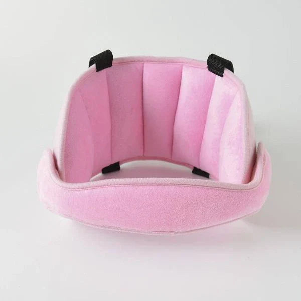 Joopzy Child Car Seat Head Support in gray, blue, and pink colors to keep your child's head safe and secure during car rides