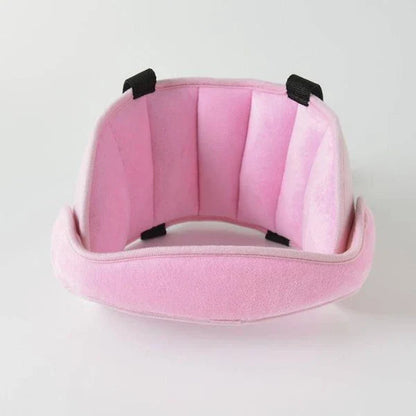 Joopzy Child Car Seat Head Support in gray, blue, and pink colors to keep your child's head safe and secure during car rides
