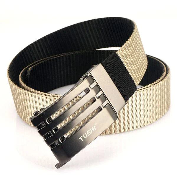 Automatic Buckle Belt - Stylish and Convenient Belt with Automatic Fastening Mechanism