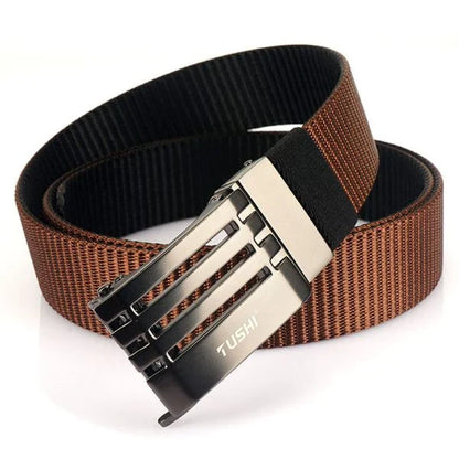 Automatic Buckle Belt - Stylish and Convenient Belt with Automatic Fastening Mechanism