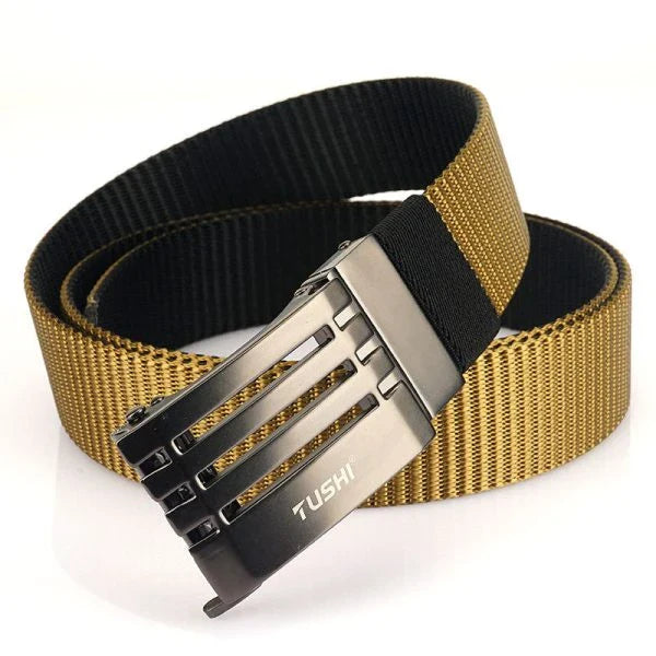 Automatic Buckle Belt - Stylish and Convenient Belt with Automatic Fastening Mechanism