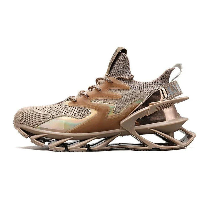 Lightweight and breathable men's casual sports shoes with a sleek, modern design