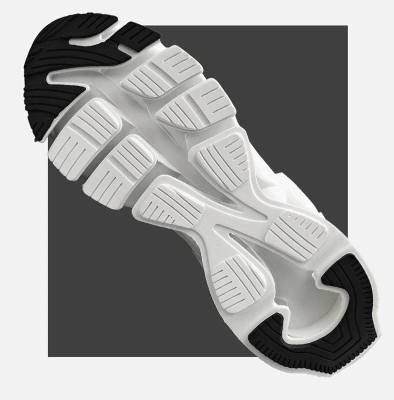 Lightweight and breathable men's casual sports shoes with a sleek, modern design