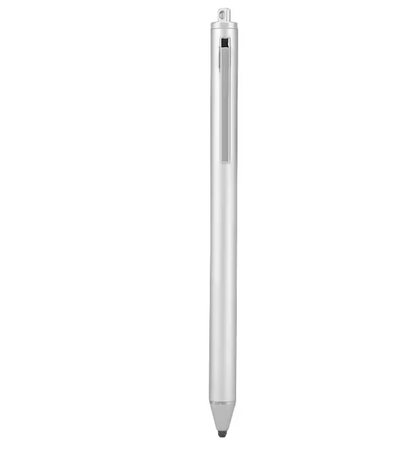 A metal stylus for touch screen painting on phones and tablets, offering fine 1.6mm tip precision without needing batteries or charging, available in seven colours including sky blue and gold.