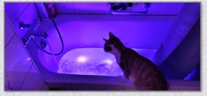 Submersible pool lights with color changing magnetic LED technology for backyard pool parties and relaxation