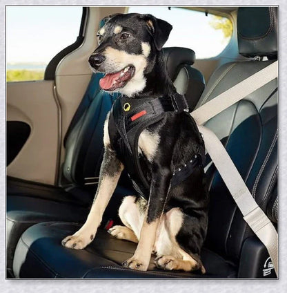 Premium Travel Dog Car Harness - Secure and Comfortable Ride for Your Pup