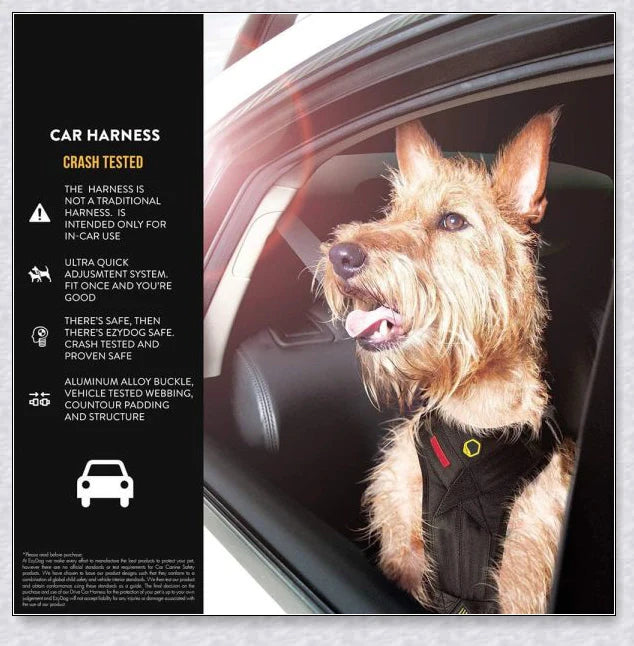 Premium Travel Dog Car Harness - Secure and Comfortable Ride for Your Pup