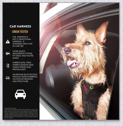 Premium Travel Dog Car Harness - Secure and Comfortable Ride for Your Pup