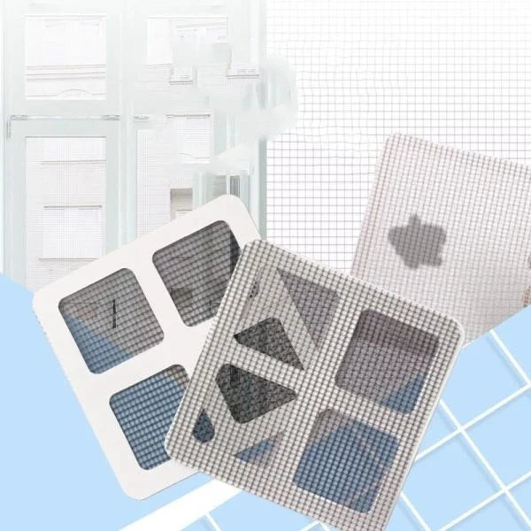 Anti-Mosquito Net Repair Sticker - Plastic patch to quickly fix holes and tears in mosquito nets for outdoor protection