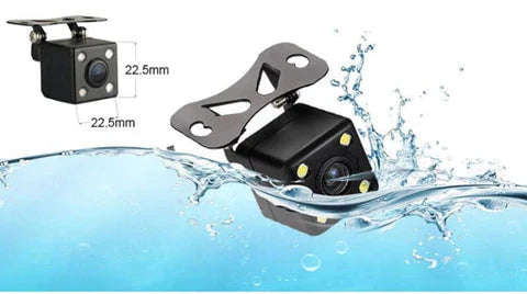 Front and Rear Dual Dash Cam Surveillance with 1080P HD video, 170-degree wide-angle lens, and built-in G-sensor for advanced safety and security.