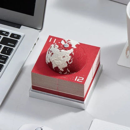 A beautiful English calendar with vibrant colors and Earth imagery, designed to elevate your daily organization and inspire mindfulness.