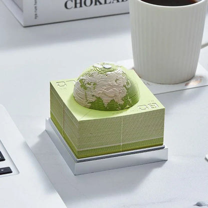 A beautiful English calendar with vibrant colors and Earth imagery, designed to elevate your daily organization and inspire mindfulness.