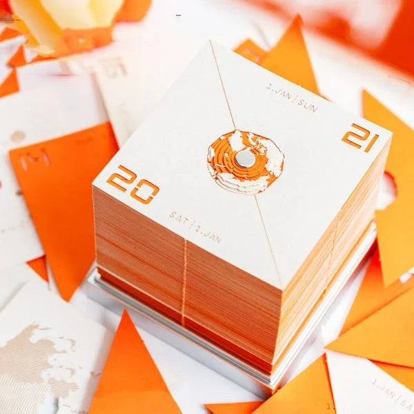 A beautiful English calendar with vibrant colors and Earth imagery, designed to elevate your daily organization and inspire mindfulness.