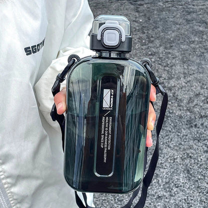 750ml Eco-Friendly Water Bottle in Light Green Color, Featuring a Durable, Leak-Proof, and Temperature-Resistant Design