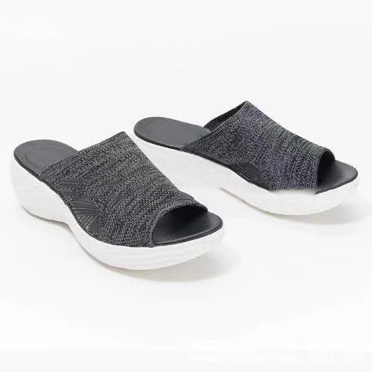 Plus size women's casual sport sandals in various colors and sizes