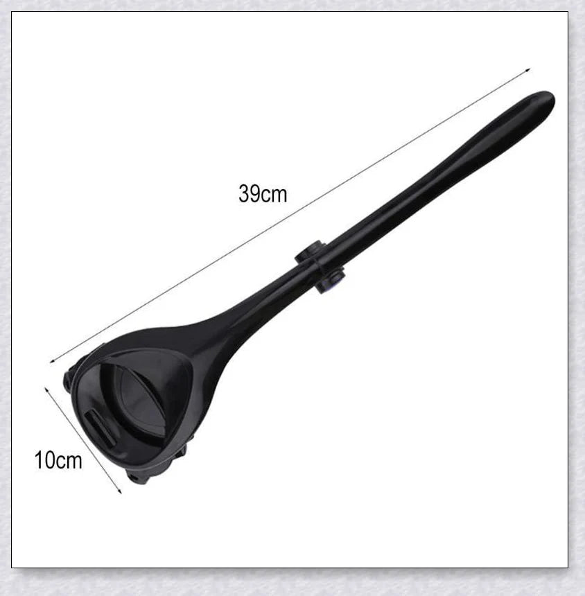 Two-Headed Blade Back Hair Shaver - Premium Grooming Tool for Effortless Back Hair Removal