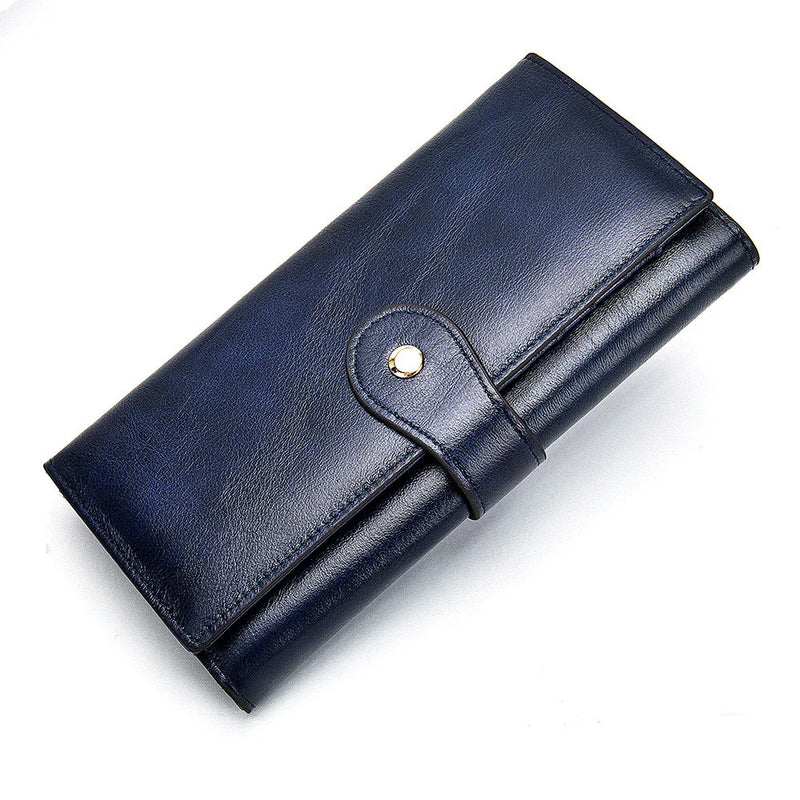 Hhomeenjoy  Leather Lady Antimagnetic RFID Wallet