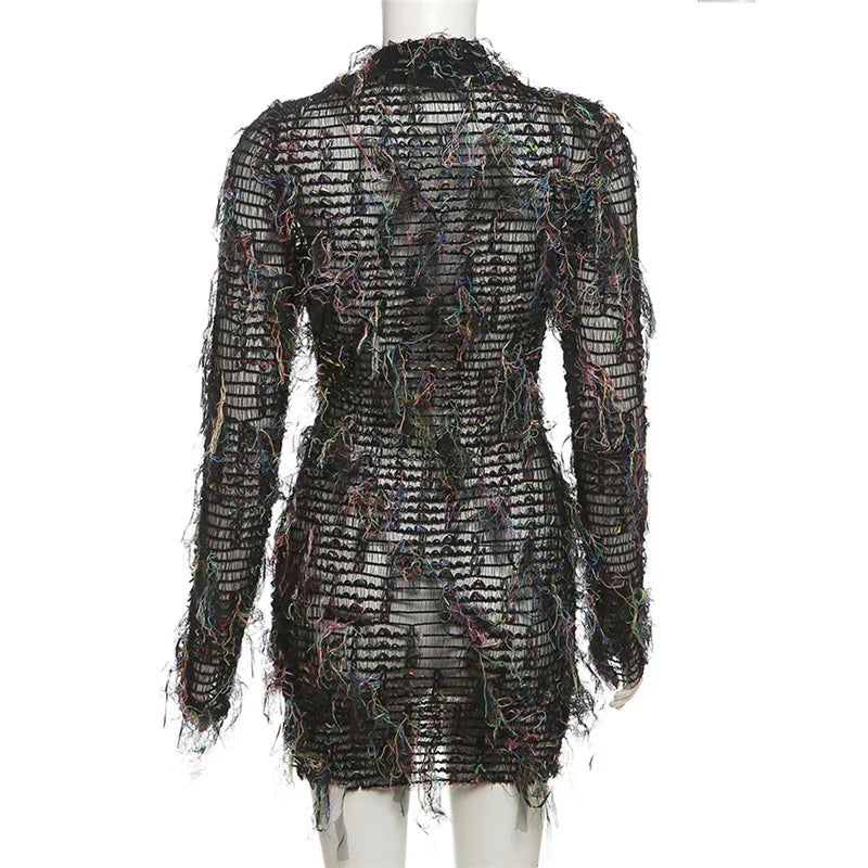 A high-waist slimming dress in various colors with stitching details, designed to flatter the figure and add personality to your style.