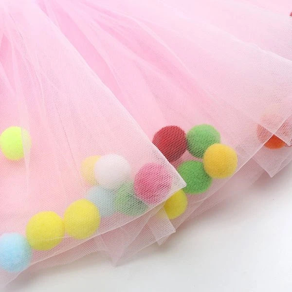 A fluffy princess skirt in a variety of vibrant colors, perfect for little girls to feel like royalty.