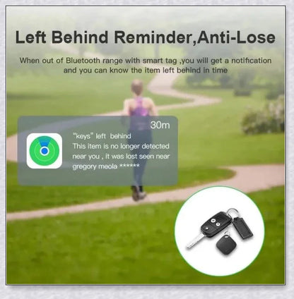 Smart Bluetooth GPS Tracker & Air Tag - Compact, Durable Device for Locating Misplaced Items