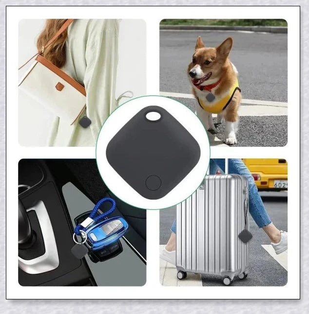 Smart Bluetooth GPS Tracker & Air Tag - Compact, Durable Device for Locating Misplaced Items