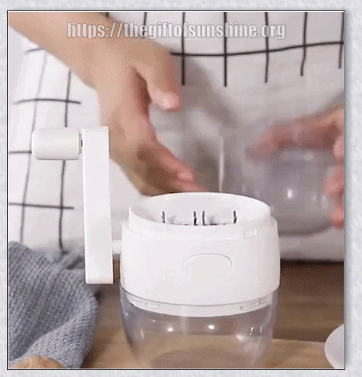 Manual Hand Nut Chopper - Peanut Grinder for Kitchen, a compact and efficient tool for quickly chopping various nuts