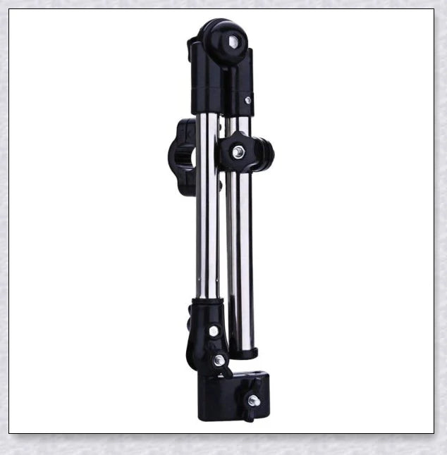 Adjustable Any Angle Umbrella Holder for Bike, Wheelchair, Stroller, and Chair - Keeps Hands Free in Any Weather