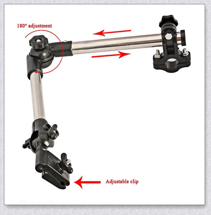 Adjustable Any Angle Umbrella Holder for Bike, Wheelchair, Stroller, and Chair - Keeps Hands Free in Any Weather