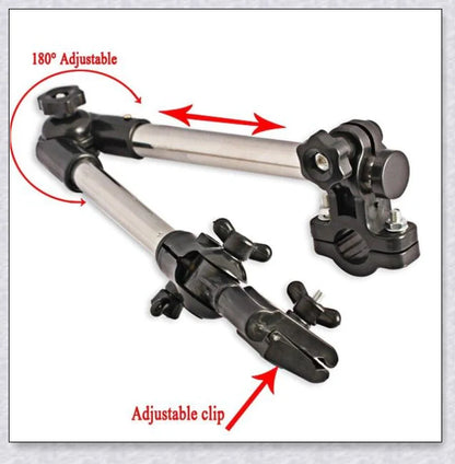 Adjustable Any Angle Umbrella Holder for Bike, Wheelchair, Stroller, and Chair - Keeps Hands Free in Any Weather