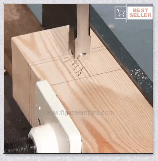 Premium high-speed steel square hole mortiser drill bit for precision woodworking, construction, and renovation tasks