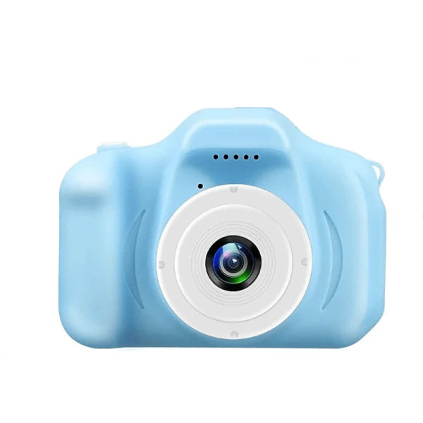 Digital Retro Camera and Recorder with 2-inch screen, 1080p video, and multicolor retro design